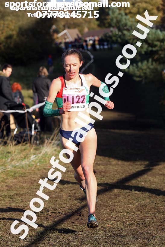 Senior womens National Cross Country Relay, Berry Hill Park, Mansfield. Photo:  David T. Hewitson/Sports for All Pics
